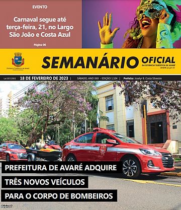 Semanário Oficial - Ed. 1004