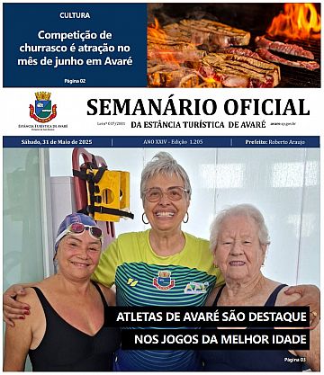 Semanário Oficial - Ed. 1205