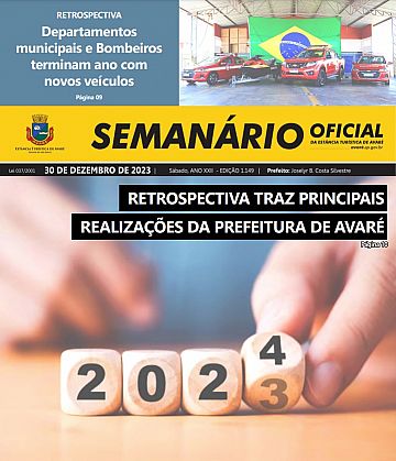 Semanário Oficial - Ed. 1149