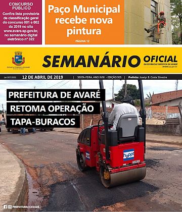 Semanário Oficial - Ed. 905