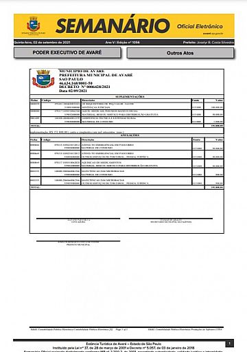 Semanário Oficial - Ed. 1056