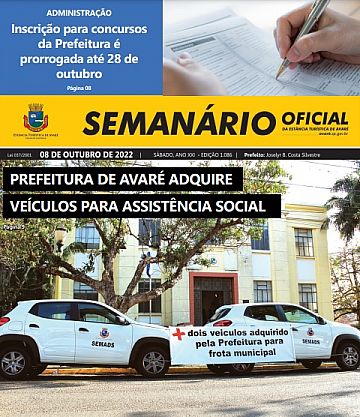 Semanário Oficial - Ed. 1086