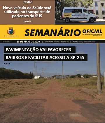 Semanário Oficial - Ed. 962