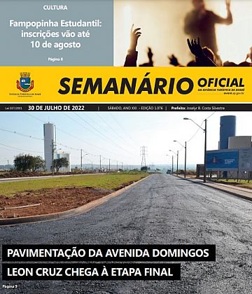 Semanário Oficial - Ed. 1076