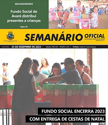 Semanário Oficial - Ed. 1148